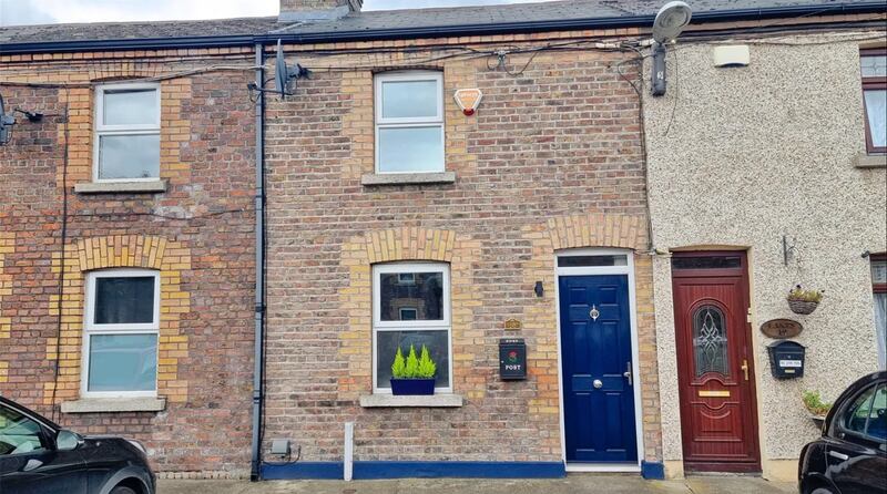 This two-bed terrace, dating from the late 1800s, comes to the market in Dolphin’s Bar, Dublin 8.