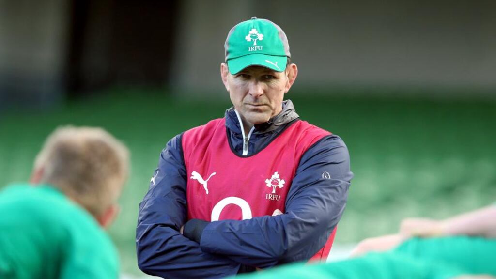 Forwards coach John Plumtree. Photograph: INPHO/Dan Sheridan
