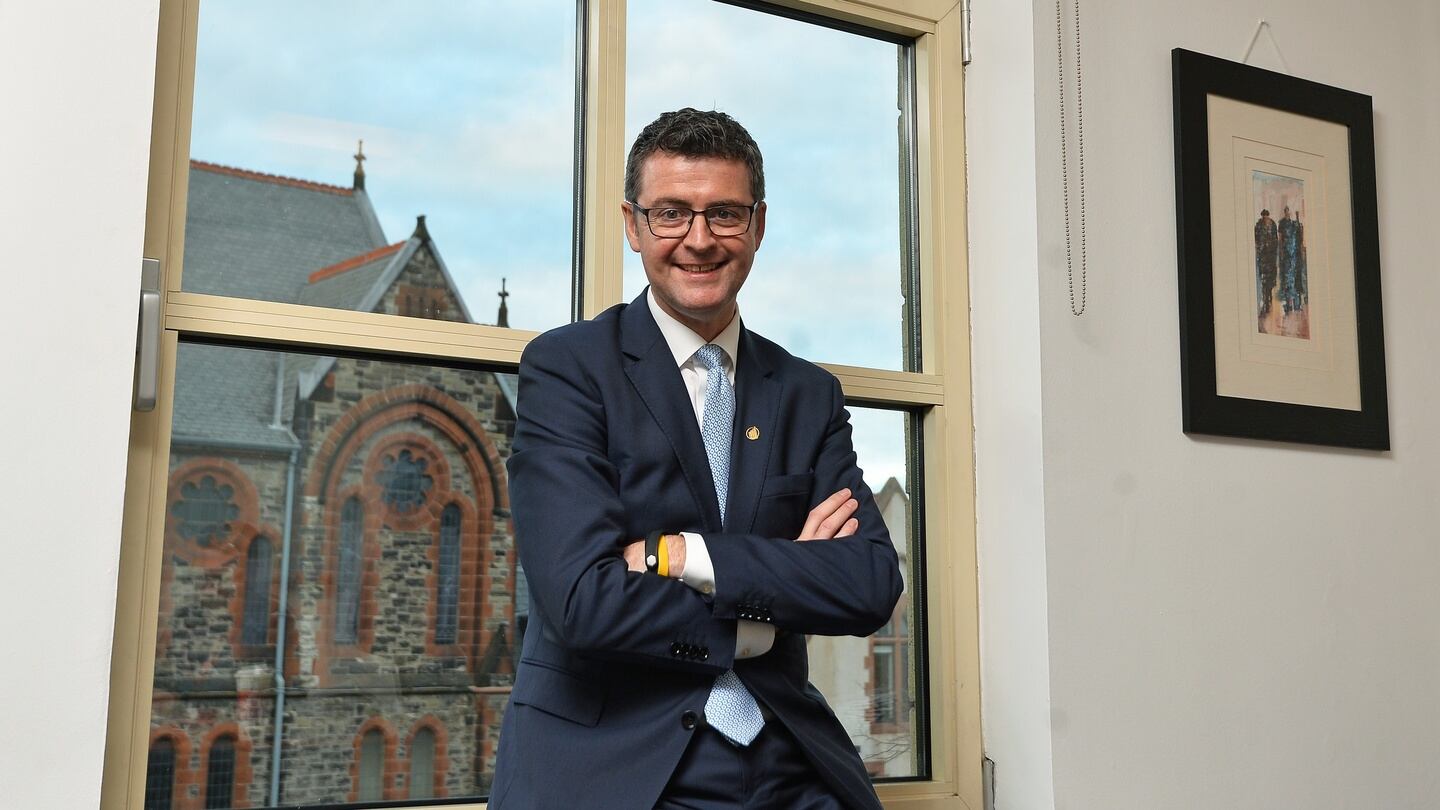 Brendan Mooney, chief executive of Kainos, was named EY Entrepreneur of the Year in October. Photograph: Colm Lenaghan/Pacemaker