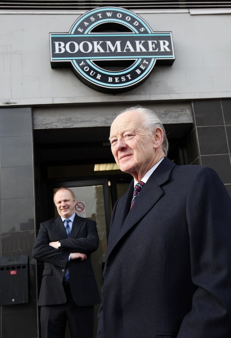 In 2008 Barney Eastwood sold his 54 shops to Ladbrokes in a deal worth £135m. Photograph: PA