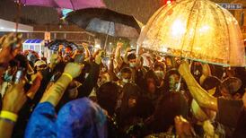 Hundreds demand justice in Minneapolis after police killing of George Floyd