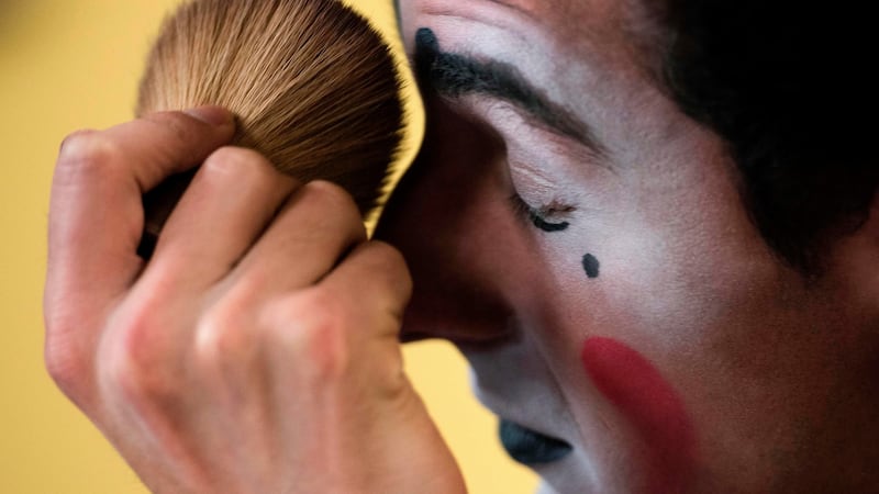 Saying goodbye to the circus. Photograph: Brendan Smialowski/ AFP/Getty