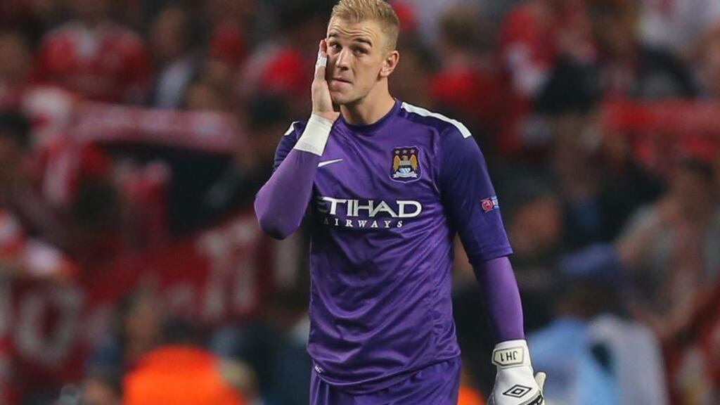 England manager Roy Hodgson has expressed his full support for under-fire Manchester City goalkeeper Joe Hart ahead of crucial World Cup qualifiers against Montenegro and Poland this month. Photograph: Dave Thompson/PA Wire