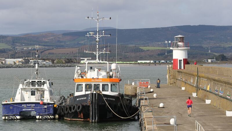 Wicklow Harbour and Pier. Photograph: Nick Bradshaw