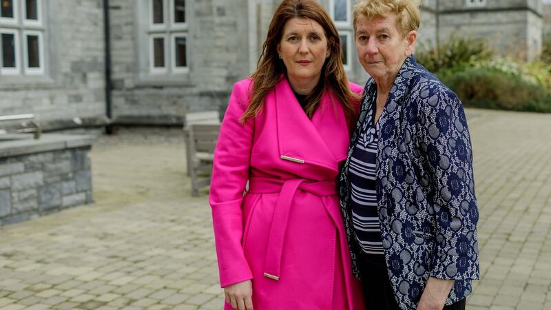 Kathleen Henry and   her mother,  Kathleen,  say their  neighbour Tom Niland is the type of person ‘who would always do you a good turn’.  Photograph: James Connolly