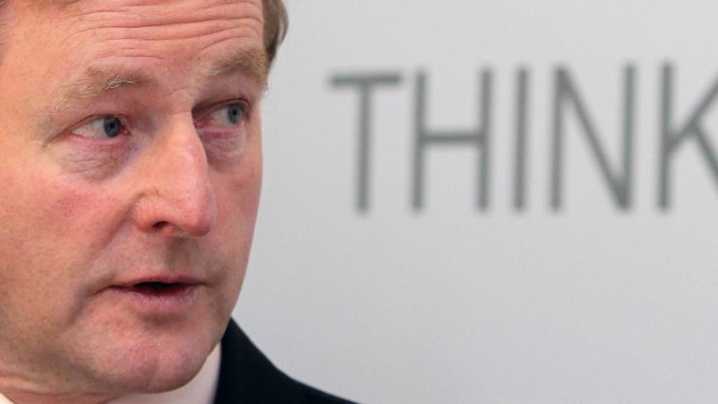 Taoiseach Enda Kenny: “had never taken a ‘leader’s initiative’ on anything in his life until October 17th, 2009.” Photograph: Niall Carson/PA