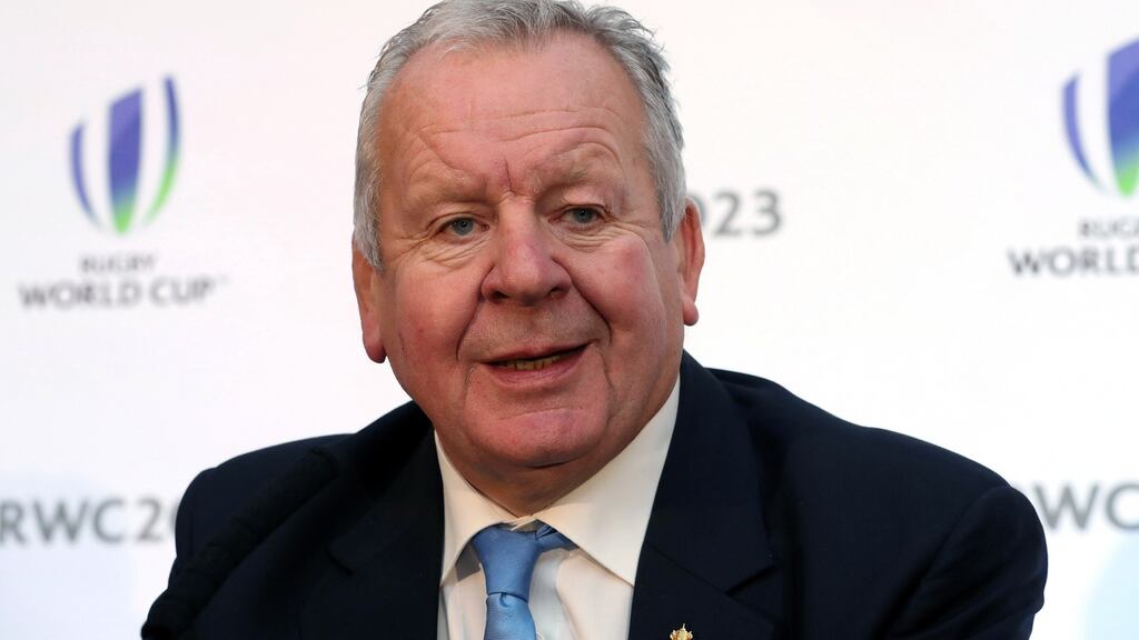 World Rugby chairman Bill Beaumont. Photograph: Billy Stickland/Inpho