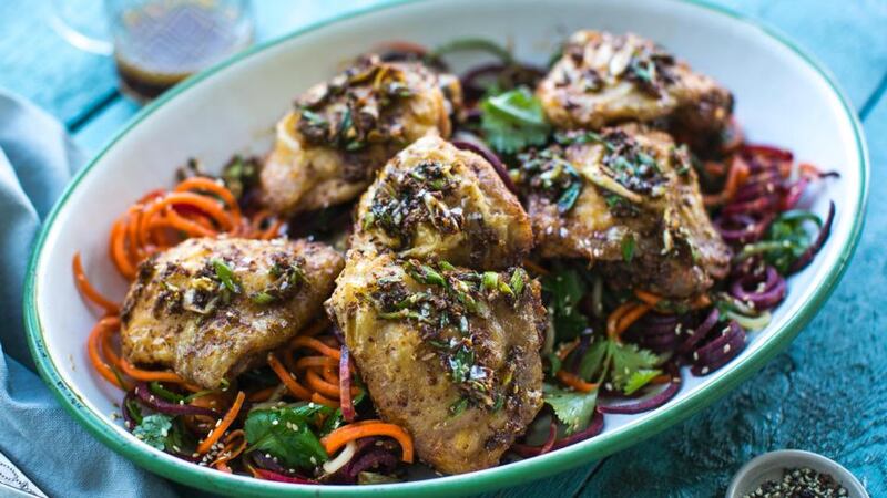 Bang bang numbing chicken salad