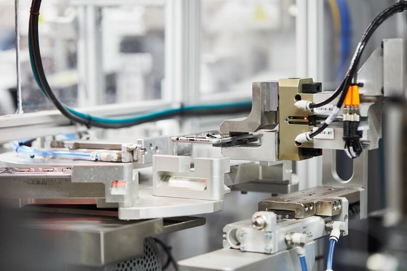 Apple's Daisy robot.