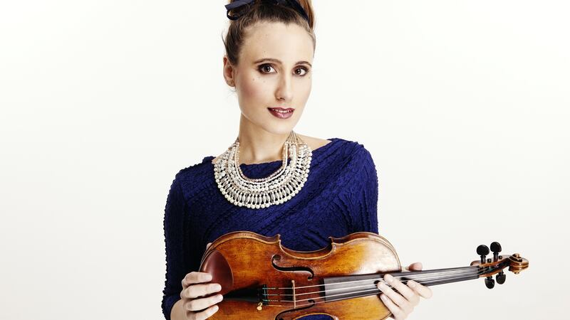 Jennifer Pike trusted herself completely to the direction of veteran guest conductor José Serebrier. Photo: Tom Barnes