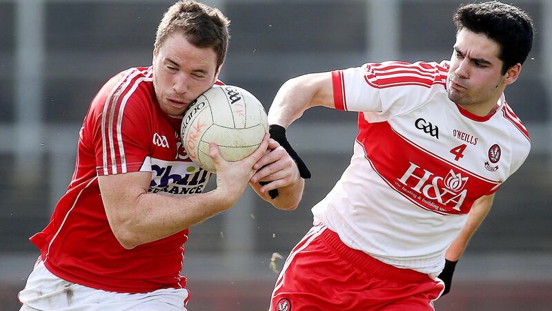 Colm O’Neill: poised to be a central figure in the Cork attack  this summer. Photograph: Lorcan Doherty/Inpho/Presseye