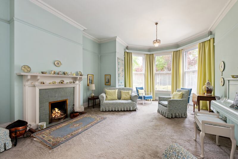 The house has three reception rooms including a drawingroom with a bay window
