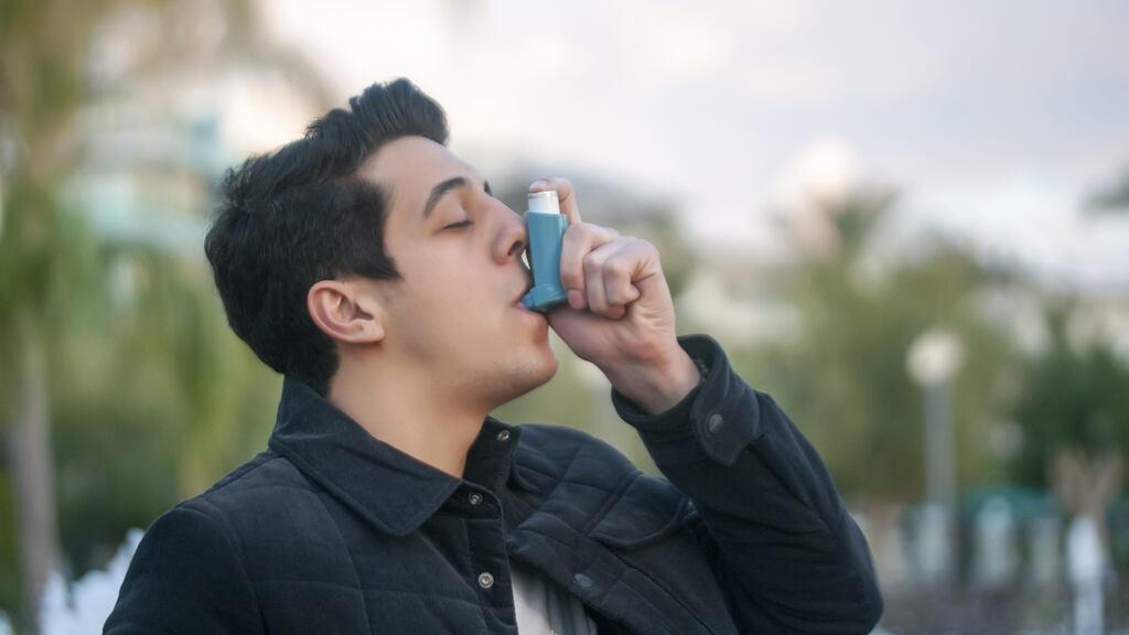 In case you have a severe attack, it is advisable to have a reliever inhaler on hand as it can act rapidly to relax straining airways. Photograph: iStock
