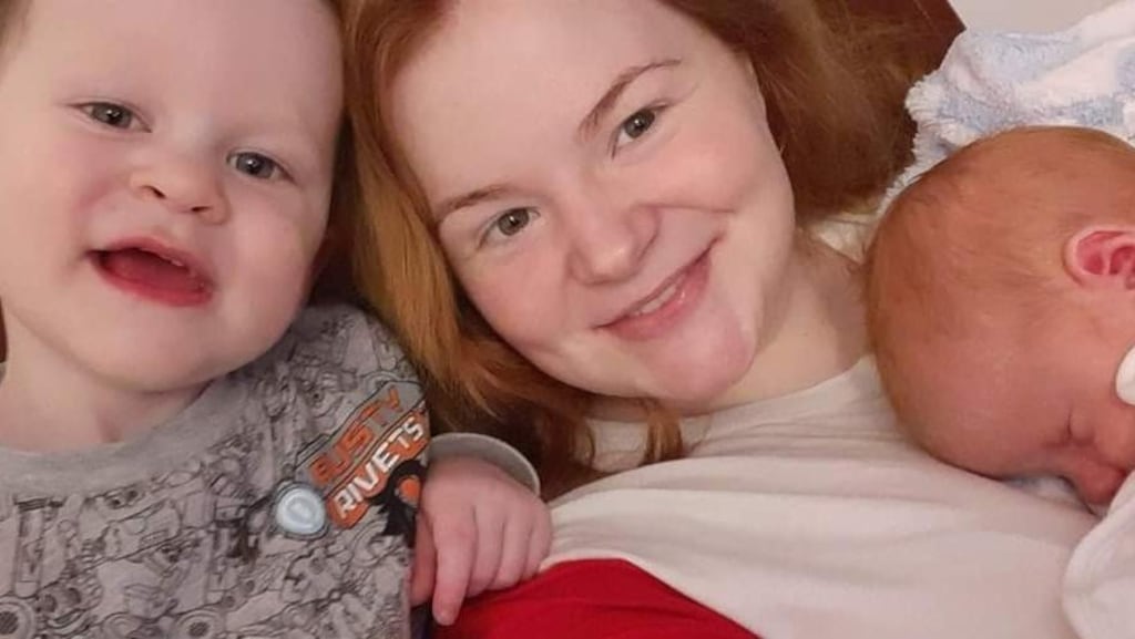 Julie Cunningham with Eli and Max