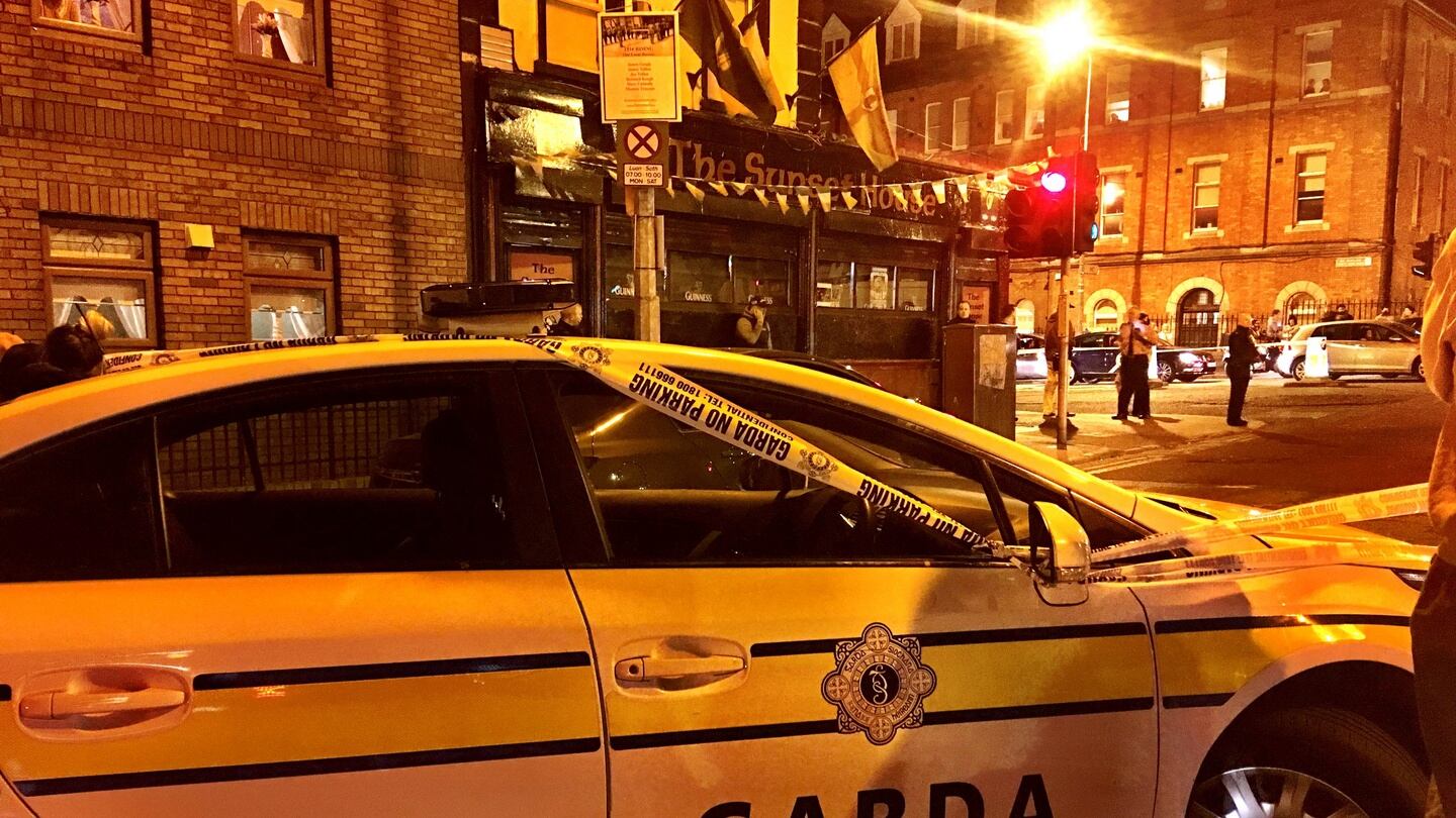 A man has been shot in Dublin city pub tonight. Photograph: Ronan McGreevy