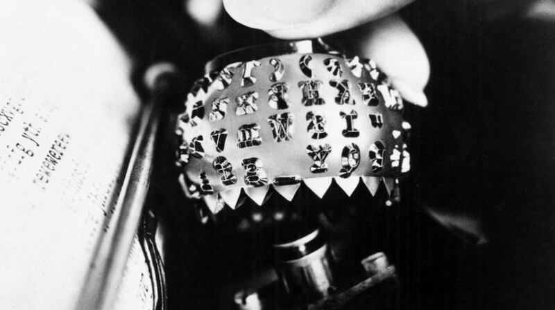 Typefaces could be switched simply by changing the golf ball – a major step forward.