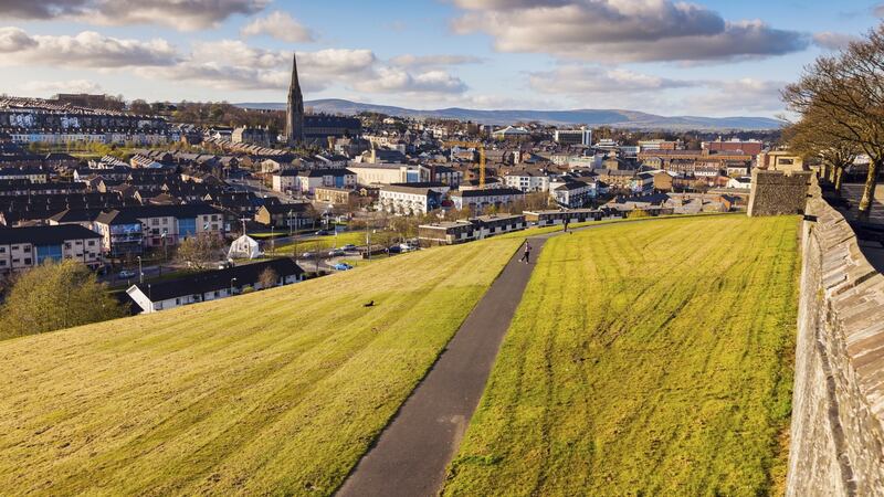 Derry city, Northern Ireland