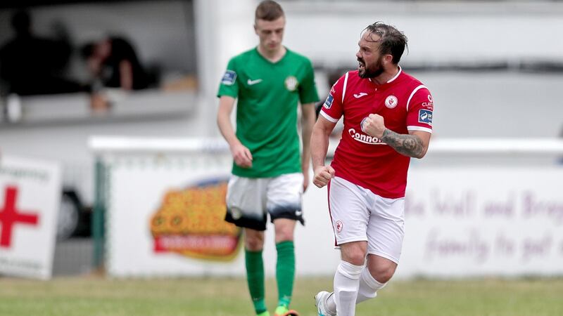 Rafaele Cretaro plays for Finn Harps this season after switching from Sligo. Photo: Laszlo Geczo/Inpho