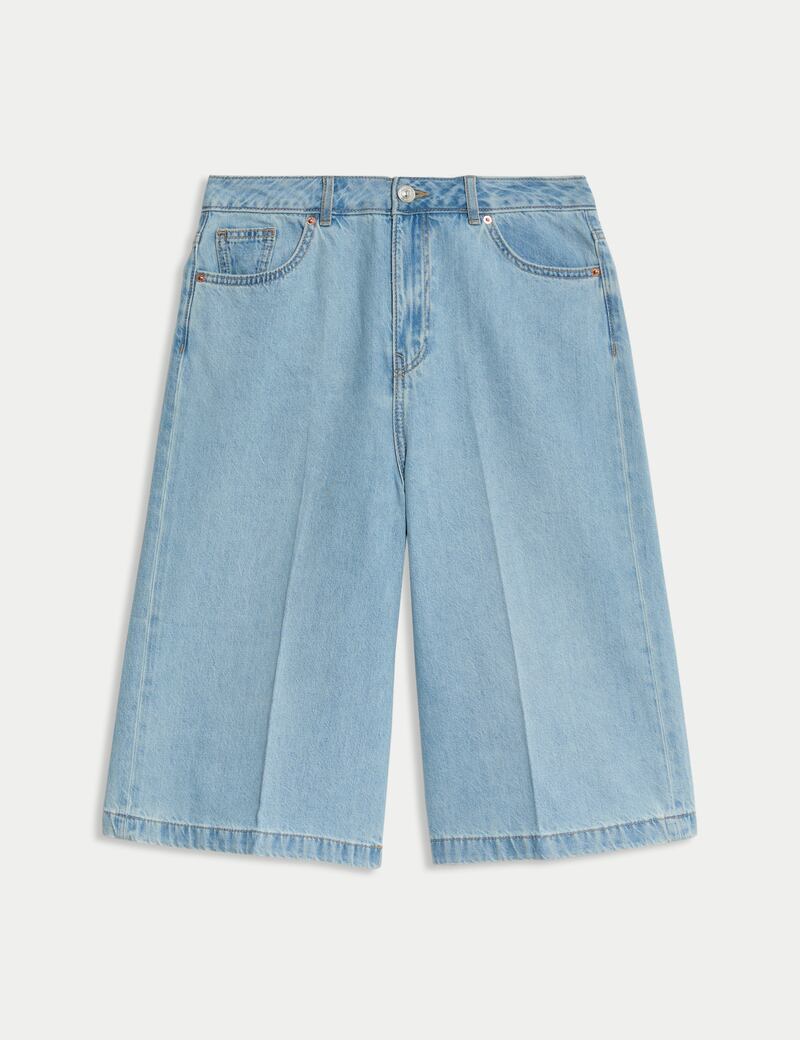 Jean shorts, €42, M&S