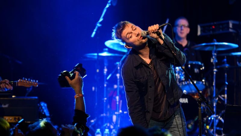 Damon Albarn and Blur