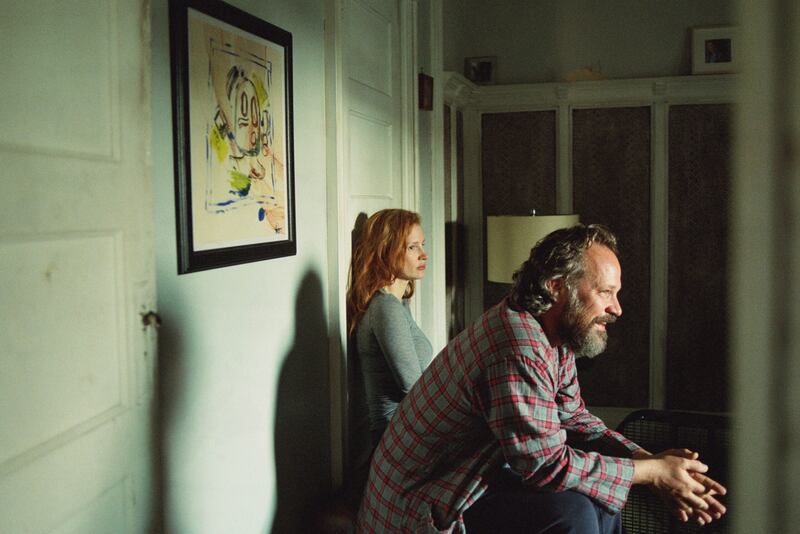 Memory: Jessica Chastain and Peter Sarsgaard in Michel Franco's new film
