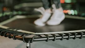 Bouncing to better health: mini trampolines are not just for children