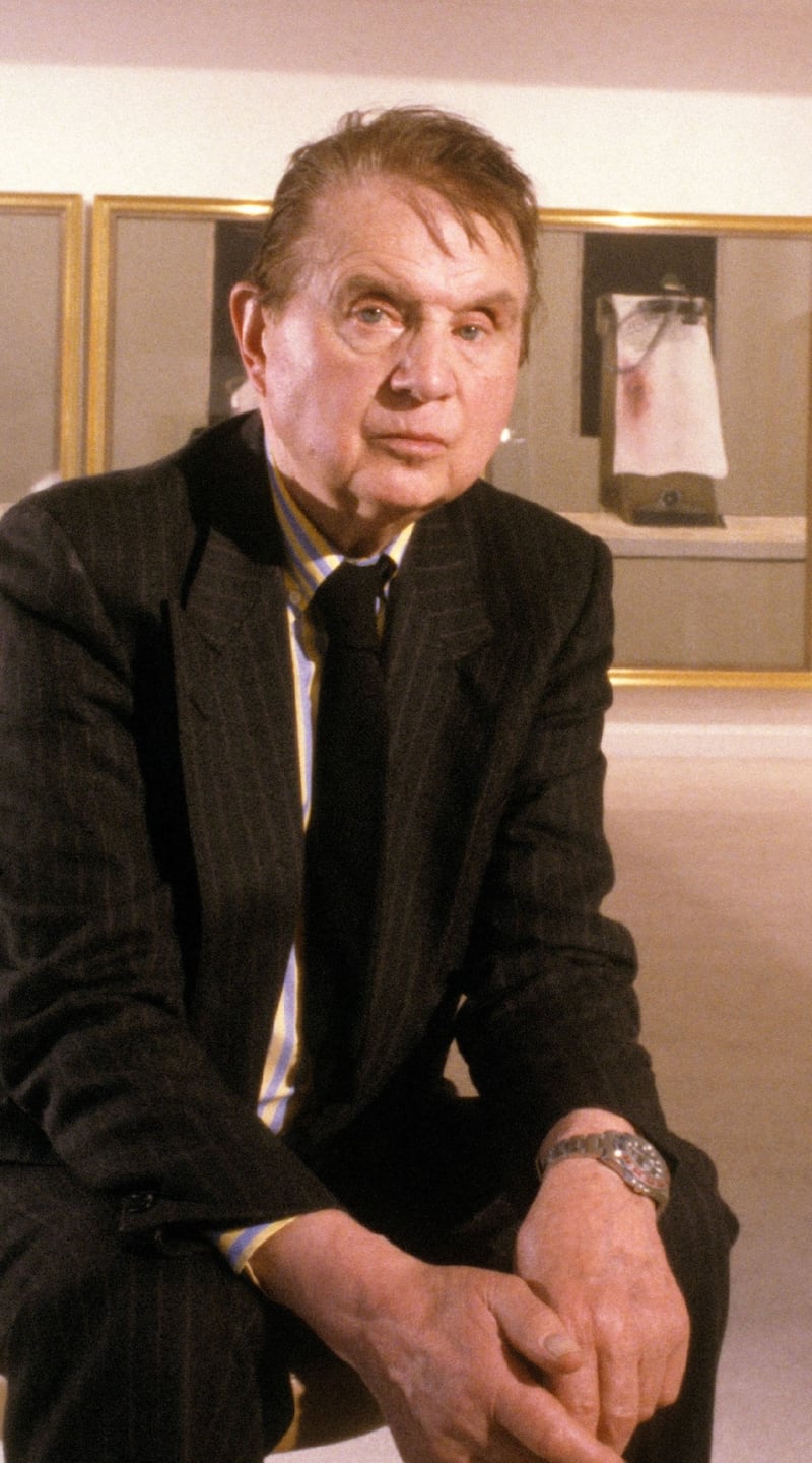 Francis Bacon in Paris in 1987. Photograph: Raphael Gaillarde/Gamma-Rapho via Getty