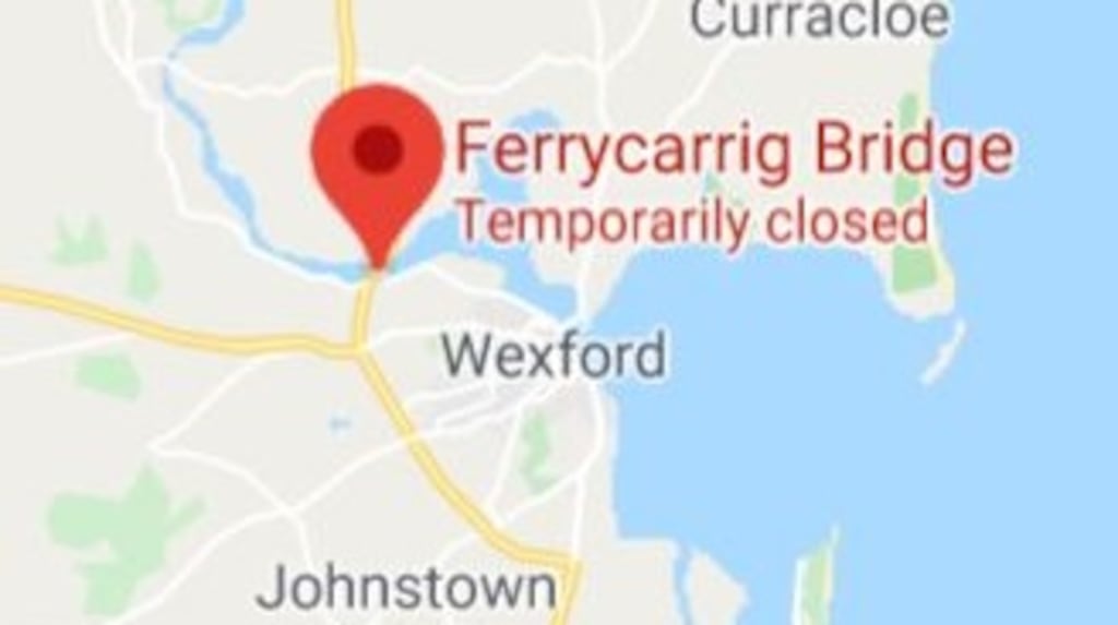 Garda Forensic Collision Investigators are examining the scene and the bridge remains closed at this time with local diversions in place.