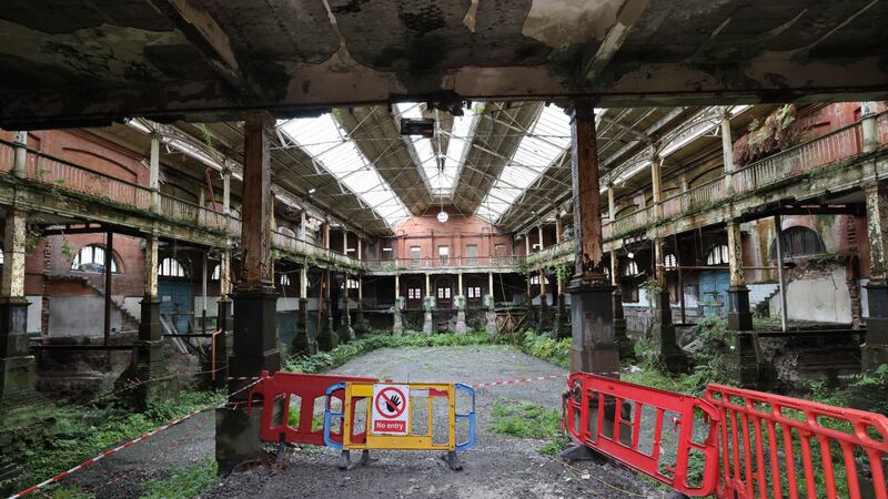 The Iveagh Markets on Francis Street in Dublin 8 in November 2022.
Photograph: Dara Mac Dónaill