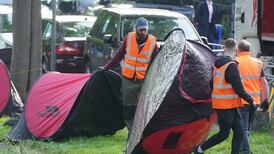 Grand Canal asylum seeker camp ‘dismantled’ with over 160 people taken to ‘robust’ tented accommodation