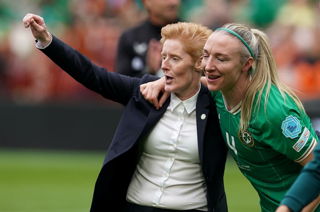 Ireland interim manager Eileen Gleeson has hinted that she would be interested in the job full time. Brian Lawless/PA Wire.