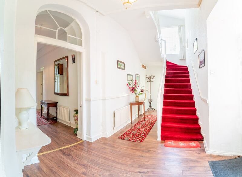 The house is bathed in natural light