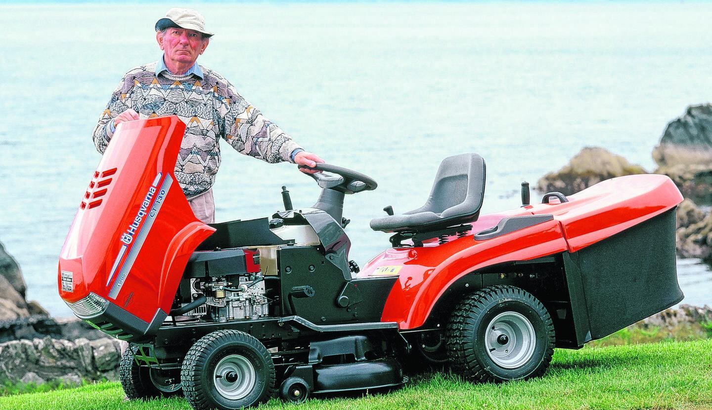 Previously unpublished image of playwright Brian Friel from the archive of photographer Bobbie Hanvey, taken at or near Friel’s home in Greencastle, Co Donegal, from 1997 onwards. Photograph: Bobbie Hanvey