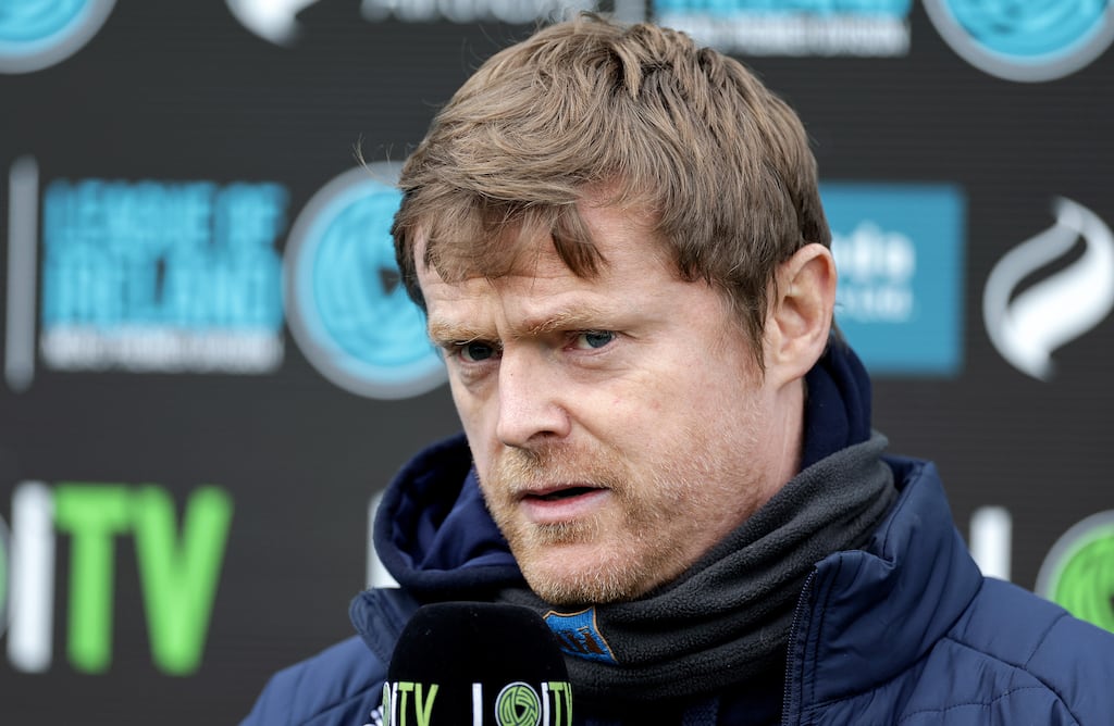Shelbourne manager Damien Duff: 'top teams, top players, they are top because they do it as the season wears on, in the business end.' Photograph: Laszlo Geczo/Inpho