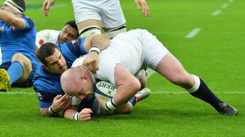 Dan Cole has scored twice for England in the Eddie Jones era. Photograph: Pascal Rondeau/Getty Images