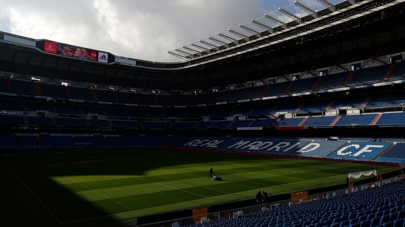 The final will now take place in the Bernabeu in Madrid. Photo: Manu Fernandez/AP Photo