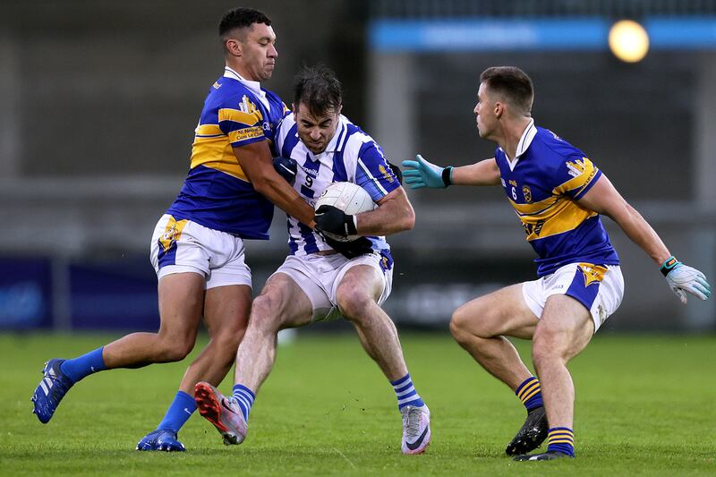 Michael Darragh Macauley in action for Ballyboden St Enda's against Castleknock last September. Photograph: Laszlo Geczo/Inpho