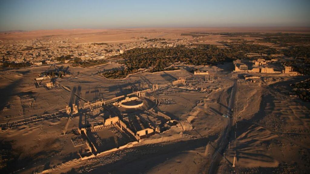 Islamic State militants who have taken over Palmyra have  imposed a curfew from 5pm until sunrise and banned people from leaving town until Saturday morning to ensure no government-linked figures they are seeking manage to escape, activists and officials said. File photograph: Christophe Charon/AFP/Getty Images
