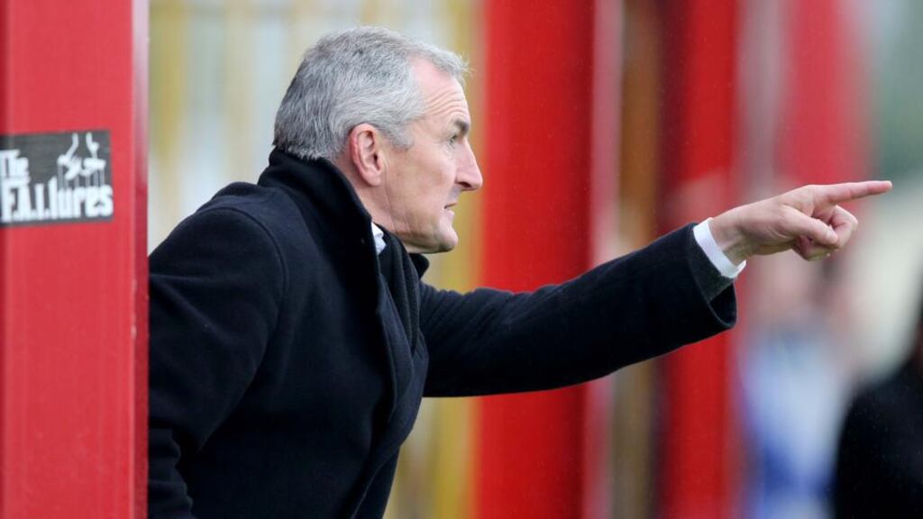 Cork City manager John Caulfield. Photograph: Donall Farmer/Inpho.