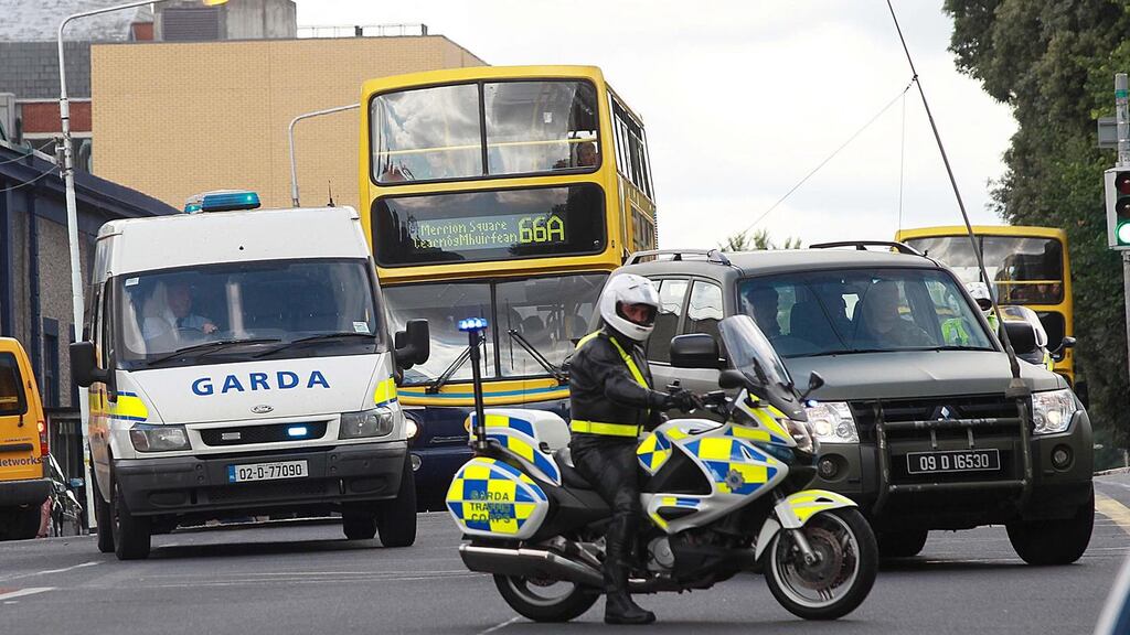 John Dundon: arriving at Dublin Special Criminal Court yesterday morning. He pleaded not guilty to murder. Photograph: Collins Courts