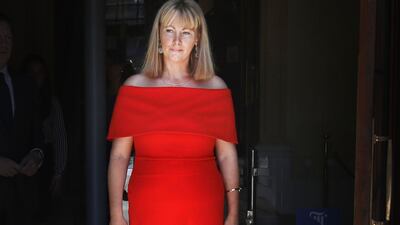 Emma Mhic Mhathúna outside the Four Courts in June. The cervical cancer campaigner   passed away this month aged 37 following incorrect smear test results. Photograph: Collins Courts
