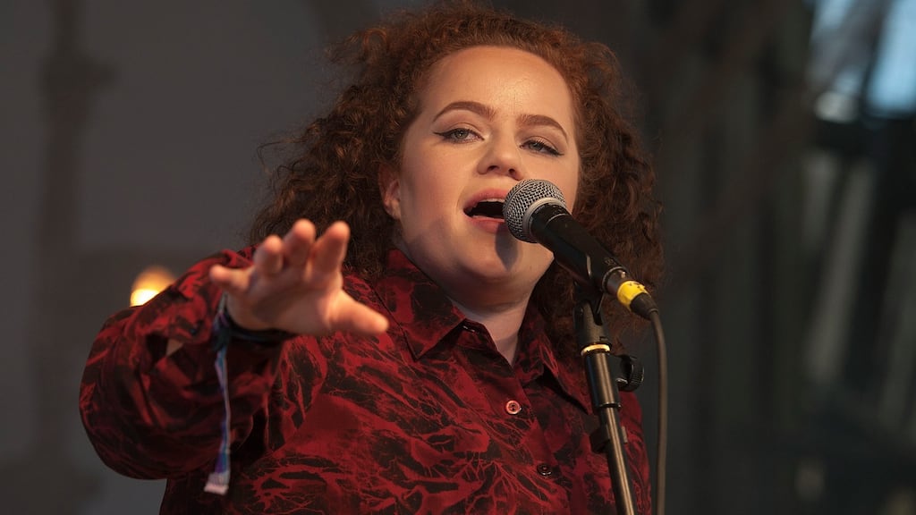 Áine Cahill performing at Body & Soul festival. Her debut album is expected in 2018. Photograph: Dave Meehan/The Irish Times