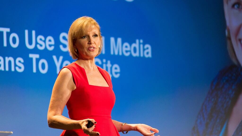 Mari Smith, “the queen of Facebook”, is among the speakers for the Social Media Summit which begins on Tuesday at Croke Park