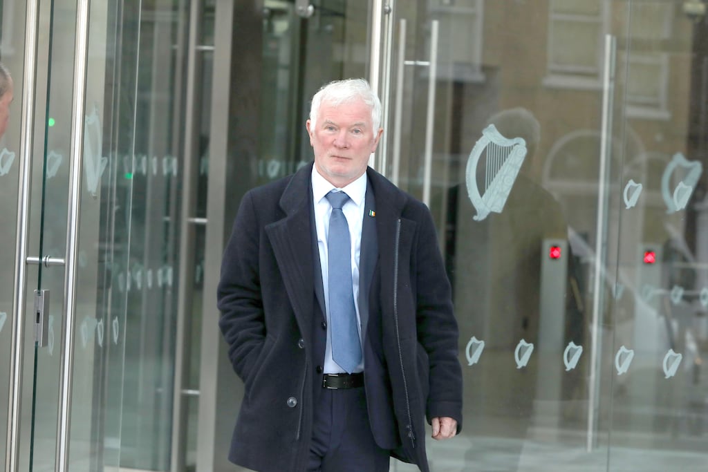 Dublin city councillor Malachy Steenson, who asked the judge to consider a lenient sentence for the man. Photograph: Photo Collins/Courts Pics