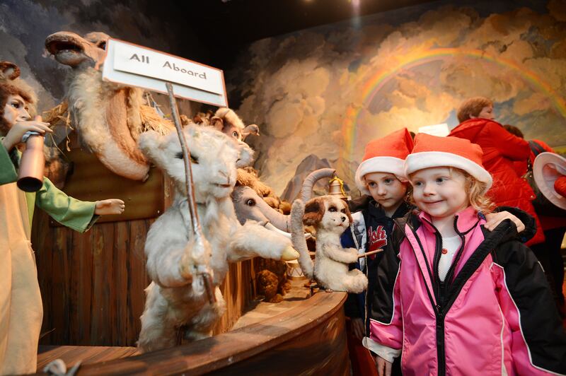 The Moving Crib at Parnell Square, Dublin. Photograph: Alan Betson