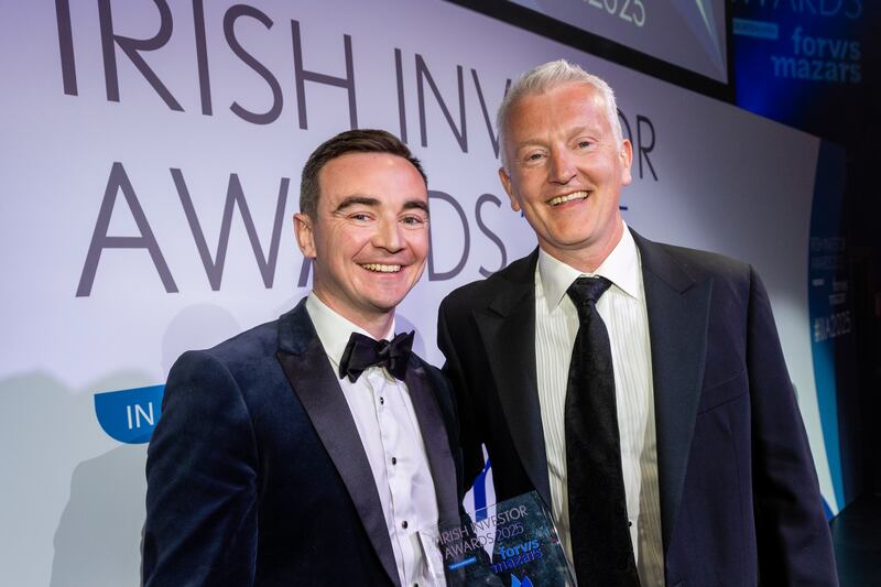 David Gilbane, Investment Director at Dunport Capital and John Sheridan, managing partner at Clearwater. Photograph: Corporate Photographers Dublin