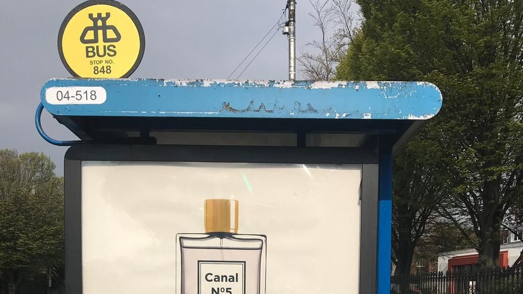 Seeing his poem on a bus stop made one reader #IrishTimesHappy