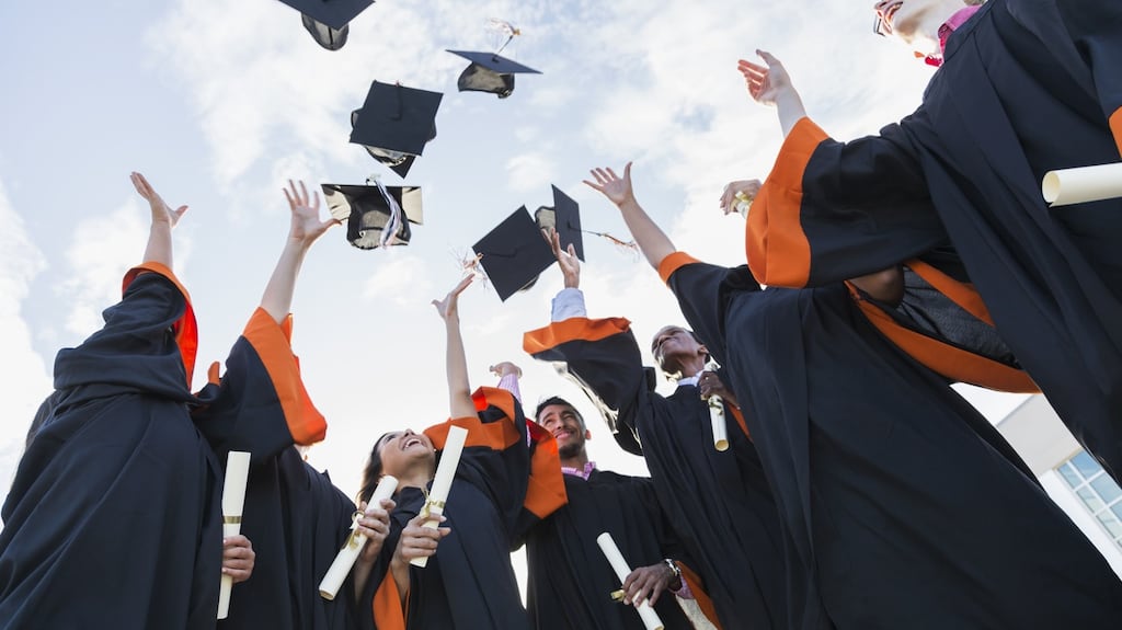 At Trinity College Dublin, graduands - those about to graduate - take part in a procession in  order of academic achievement. Photograph: iStock