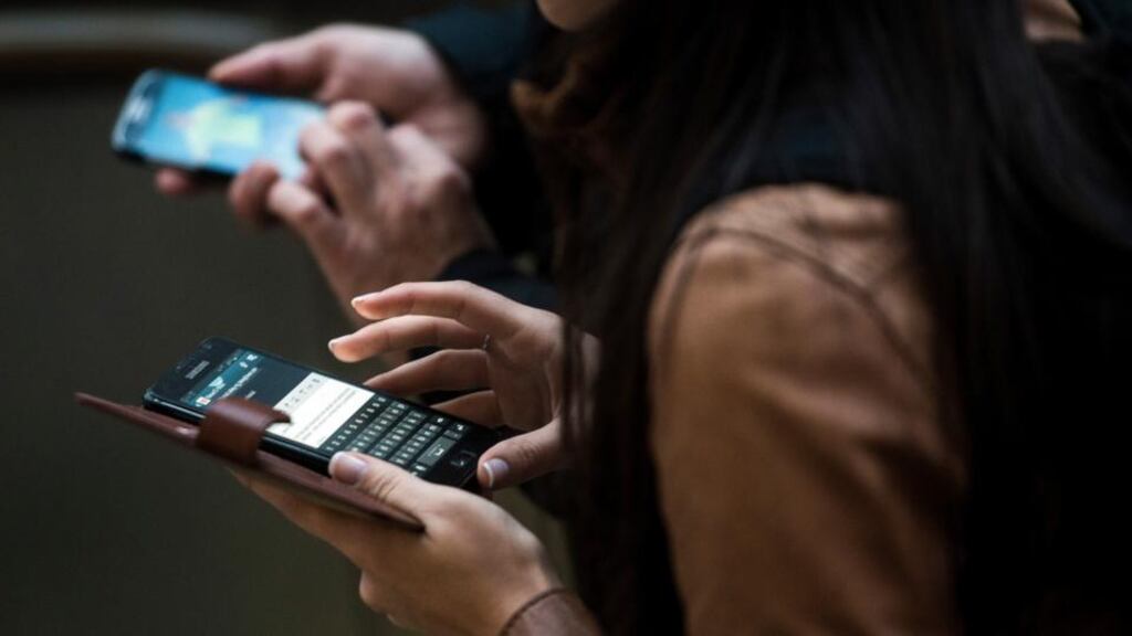 Ezetop’s service allows people working abroad to instantly top up the mobile phones of friends and family back home through a simple easy to use platform. photograph: akos stiller/bloomberg