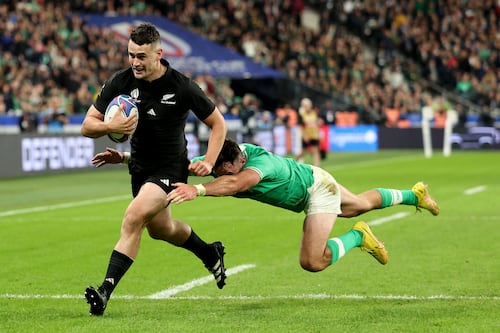 Prolific try-scoring All Black Will Jordan has a happy history facing Irish sides